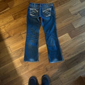 Silver Jeans Women's Boot Cut Jeans - Dark Blue